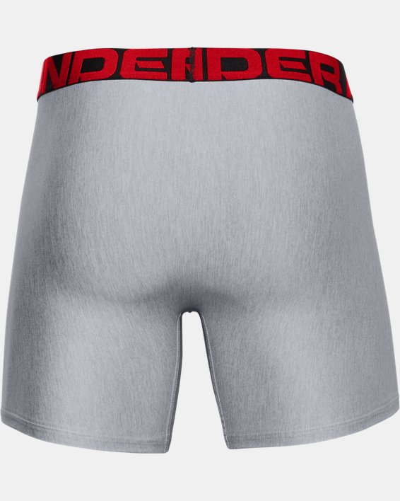 Men's UA Tech™ 6" Boxerjock® – 2-Pack, Gray, pdpMainDesktop image number 4